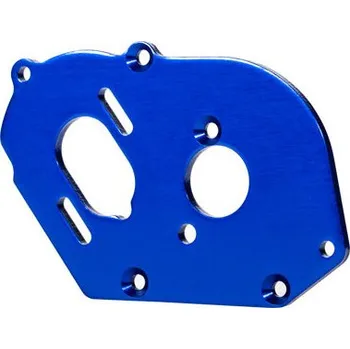 RC vybavení 1:10 Traxxas Drag Slash TQi: Deska motoru hliníková, 3,2mm (modrá)