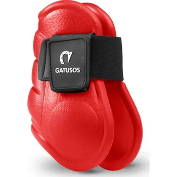 Koňské kamaše GATUSOS Kamaše zadní Deluxe GATUSOS, pár, red L