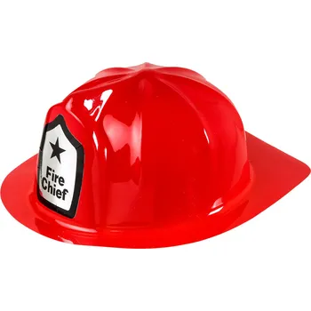 Karnevalový doplněk Hasičská helma červená
