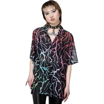 Pánská košile košile unisex KILLSTAR - Dawn Light - Black - 3XL