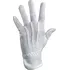 Pracovní rukavice CXS Mawa textilní s PVC terčíky bílé