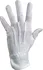 Pracovní rukavice CXS Mawa textilní s PVC terčíky bílé