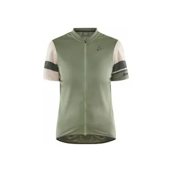 cyklistický dres CRAFT CORE Endur Log W zelená 1913173-622211 XXL; Hnědá dres + DÁREK DLE VÝBĚRU!