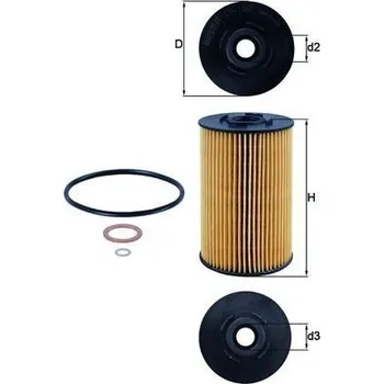 Auto-moto Olejový filtr MAHLE OX 150D