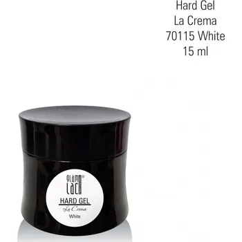 Umělé nehty GlamLac Stavební UV/LED Hard Gel White 15-50ml 50ml: 50ml