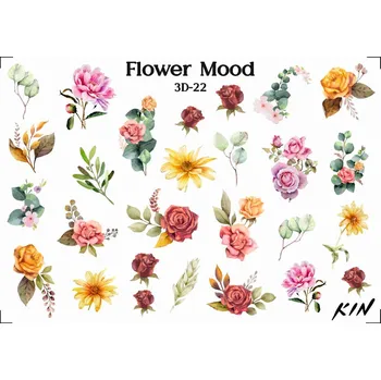 Kin 3D Vodolepky - 22 Flower Mood