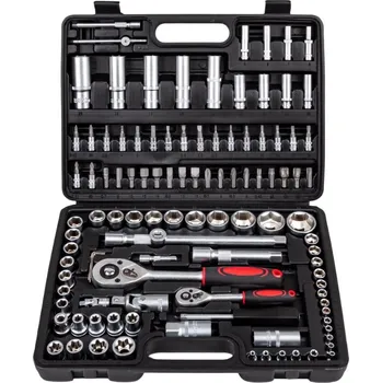 Gola sada Gola sada 108ks ráčna 1/2" a 1/4" CrVa GEKO