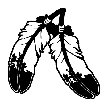 Samolepící dekorace SAMOLEPKA Peříčka 003 pravá indiánský motiv (01 - černá) NA AUTO, NÁLEPKA, FÓLIE, POLEP, TUNING, VLASTNÍ TEXT, TISK, AUTOSAMOLEPKY.cz, POLEPY, OBRÁZEK, LOGO, SAMOLEPKY