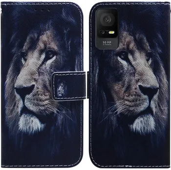 Příslušenství pro tablet VSECHNONAMOBIL 59456 ART Peněženkový kryt pro TCL 408 LION