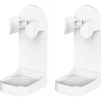 Držák na kartáček HOMMAND držák na elektrický zubní kartáček, 2 kusy, nastavitelný, univerzální