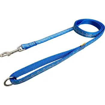 Vodítko pro psa BAFPET Popruhová vodítka EKG Barva: Modrá, Rozměr: 25mm x 150cm 18204E