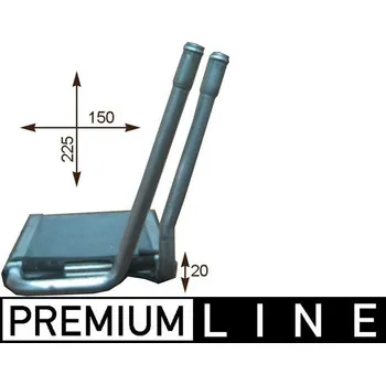 Výměník tepla, vnitřní vytápění MAHLE AH 202 000P