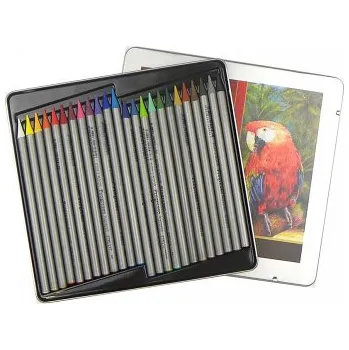 Pastelka Akvarelové pastelky progresso v laku 24ks (Akvarelové pastelky progresso v laku 24ks)