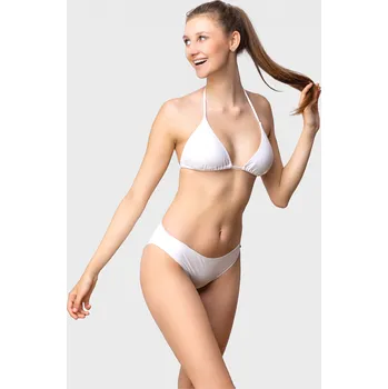 Dámské plavky VFstyle Dámské plavky dvoudílné Alison bílé Vrchní díl: XL, Spodní díl: 2XL