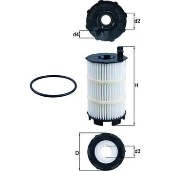 Olejový filtr Olejový filtr KNECHT OX 350/4D