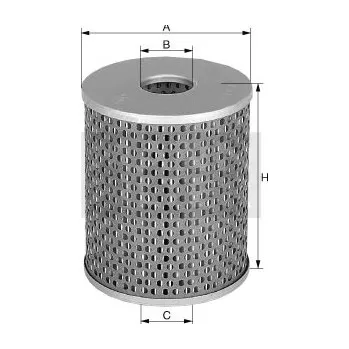 Olejový filtr Olejový filtr H 837