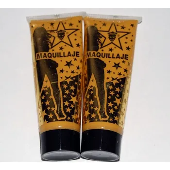 Karnevalový doplněk Make-up - 20 ml. Barva: žlutá