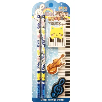 Dárkový potravinový koš AB Production Dárkový balíček MUZIKANT 2 - modrý