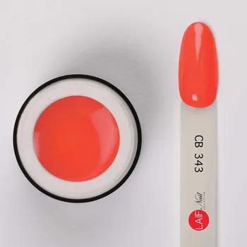 Umělé nehty Laif Barevný UV/LED gel oranžový CB 343 Giraffe 6ml