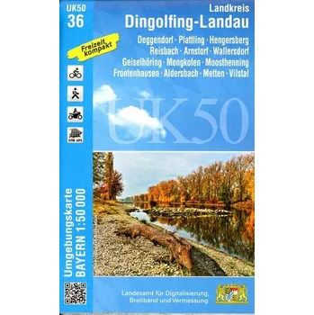 Landkreis Dingolfing-Landau 1:50 000 (UK50-36)