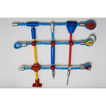 Lano Herkules Šplhací síť 16mm žlutá