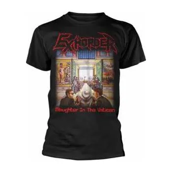 Pánská móda Merch Exhorder: Tričko Slaughter In The Vatican S 2021
