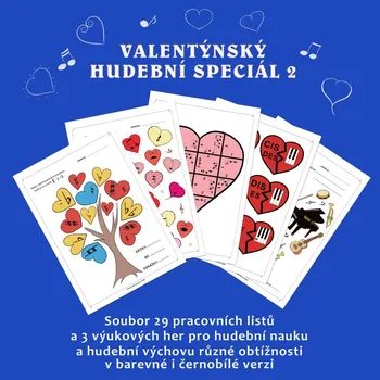 Hudební nástroj pro děti Dana Macečková Valentýnský hudební speciál 2