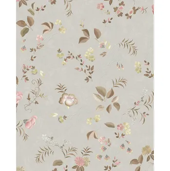 Tapeta Eijffinger Béžová vliesová květinová tapeta na zeď, 333130 Pip Studio 6, Eijffinger, velikost 0,52 x 10 m