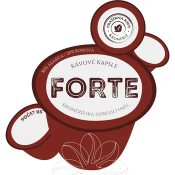 Kávové kapsle - Espresso směs Forte (Kávové kapsle pro Nespresso)