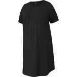 Dámské šaty, krátký rukáv NEVURA 881 černá 4XL