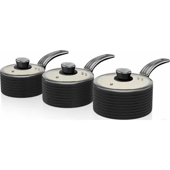 Sada nádobí Sada hrnců Swan Retro 6 kusů (SWPS3020BN)