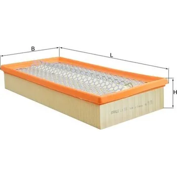 Vzduchový filtr Vzduchový filtr MAHLE LX 536