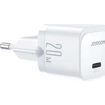 Joyroom JR-TCF02 nabíječka do sítě USB-C PD / QC / AFC / FCP / 20W / bílá