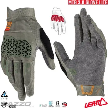 Cyklistické rukavice Rukavice na kolo Leatt MTB 3.0 Lite Glove Pine 2023 9 - M