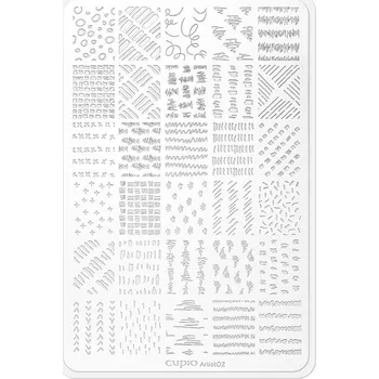 Razítkovací destička Cupio - Artist 02