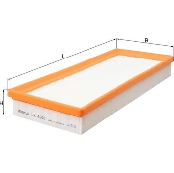 Vzduchový filtr Vzduchový filtr MAHLE LX 4205