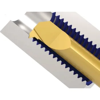 Pracovní nůž APT.05.152.075 MINI závitovací M nůž pravý d4, D.min. 5,1mm, stoupání 0,75 - 1,0mm T.05.04.04