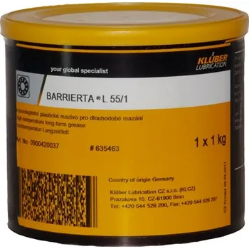 Plastické mazivo Barrierta L 55/1 (1 kg)