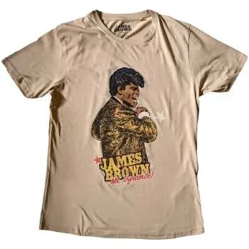 Merch James Brown: James Brown Unisex T-shirt: Mr Dynamite (medium) M