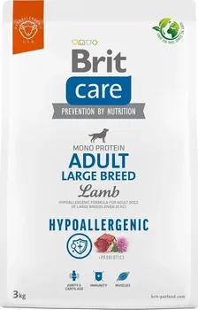 Krmivo pro psa Brit Care Dog Hypoallergenic Adult Large Breed Lamb