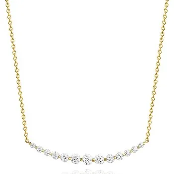 Náhrdelník Zlatý náhrdelník AURINO se zirkony N25457FCZZ4Y-1