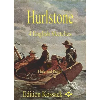 4 English Sketches - 4 anglické skici pro příčnou flétnu a klavír