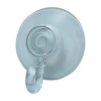 Věšák Háček přísavný QF typ 3250, transparentní, plast, 2ks