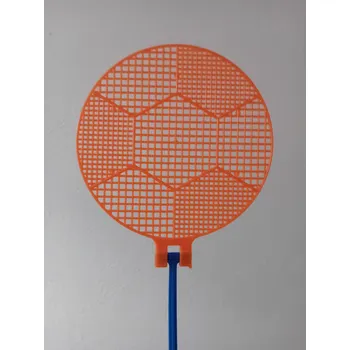 Plácačka na mouchu Plácačka na mouchy, fotbalový míč oranžový - 25 cm