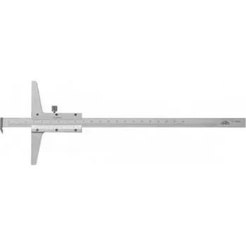 Posuvné měřítko K-met (Kinex) Hloubkoměr s nosem ČSN 25 1282, DIN 862 0-250 mm 250/100 mm 0,02 mm KINEX - KI2040-02-250