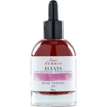 Herbin Jacques akvarelový inkoust (50ml) sytě růžová