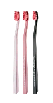 Zubní kartáček Swissdent Profi Colours Soft-Medium Pink Paradise 3 ks