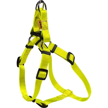 Postroj pro psa BAFPET Popruhové kšírky NEON Barva: Žlutá, Rozměr: 10mm x OH 26-38cm 18411N