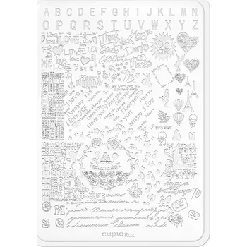 Razítkovací destička Cupio - R02