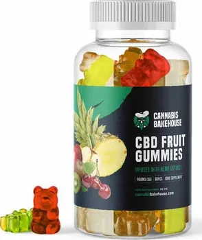 CBD Cannabis Bakehouse CBD Fruit Gummies 900 mg 60 bonbónů